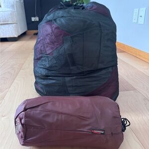 Big Agnes “Lulu” Sleeping Bag + Air Mattress Bundle – Regular